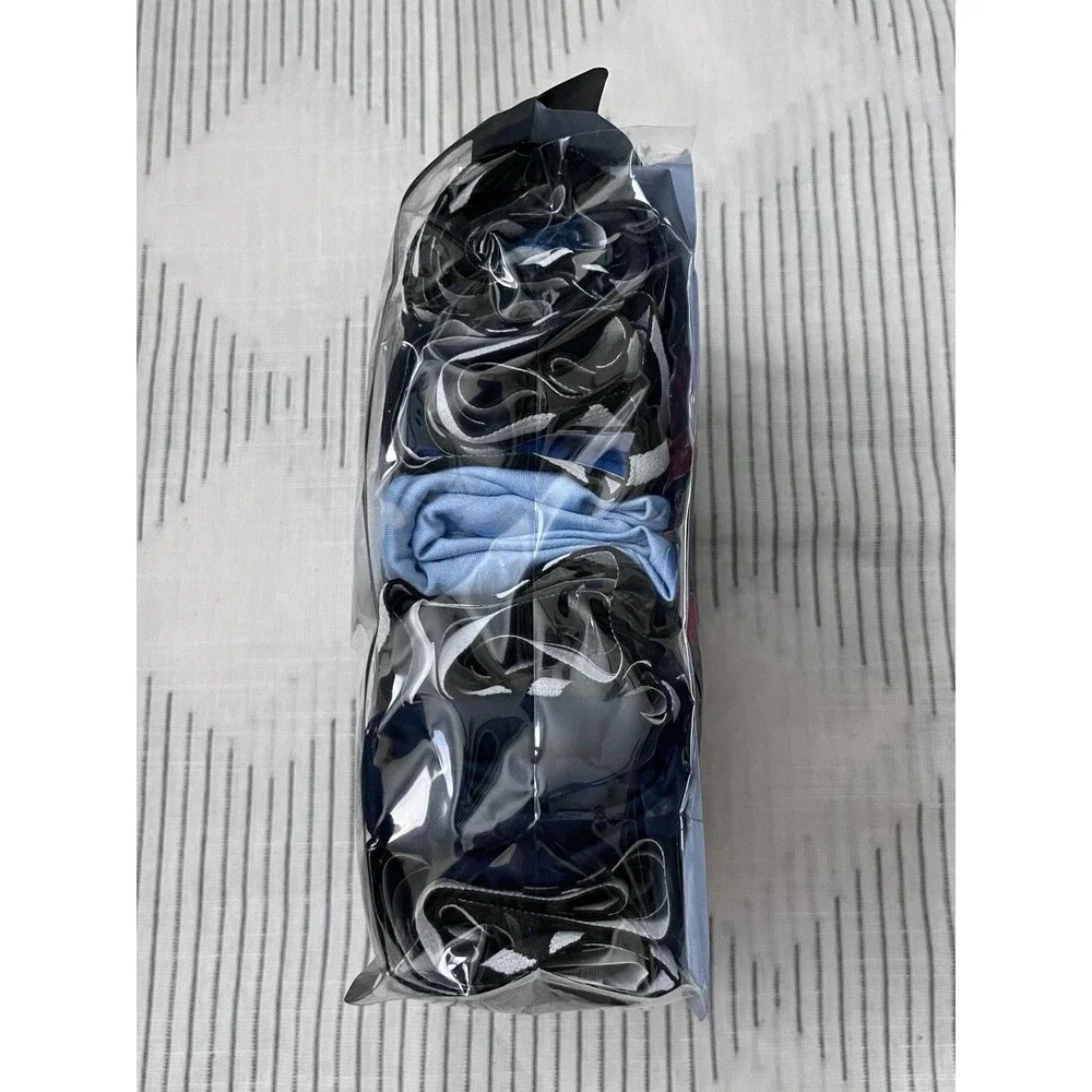 New Men’s 6 Pack No Show Briefs Size Large